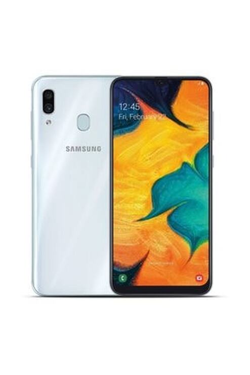 Galaxy A30 64GB Beyaz Cep Telefonu - Samsung Türkiye Garantili SM-A305FZWETUR